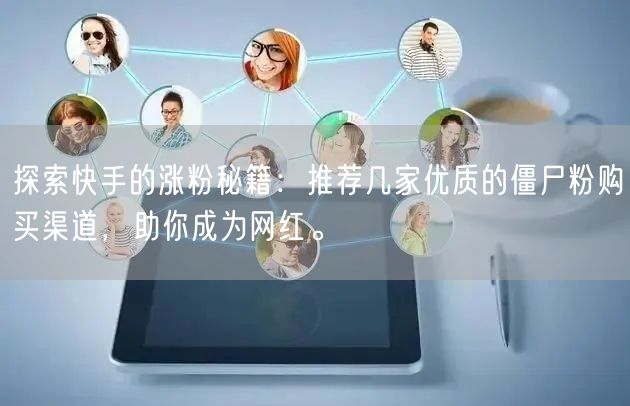 探索快手的涨粉秘籍：推荐几家优质的僵尸粉购买渠道，助你成为网红。