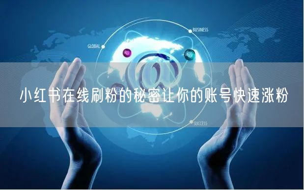 小红书在线刷粉的秘密让你的账号快速涨粉