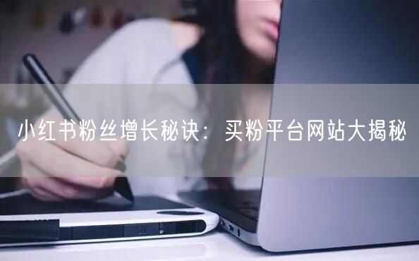 小红书粉丝增长秘诀：买粉平台网站大揭秘
