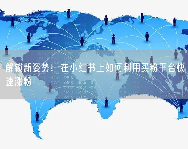 解锁新姿势！在小红书上如何利用买粉平台快速涨粉
